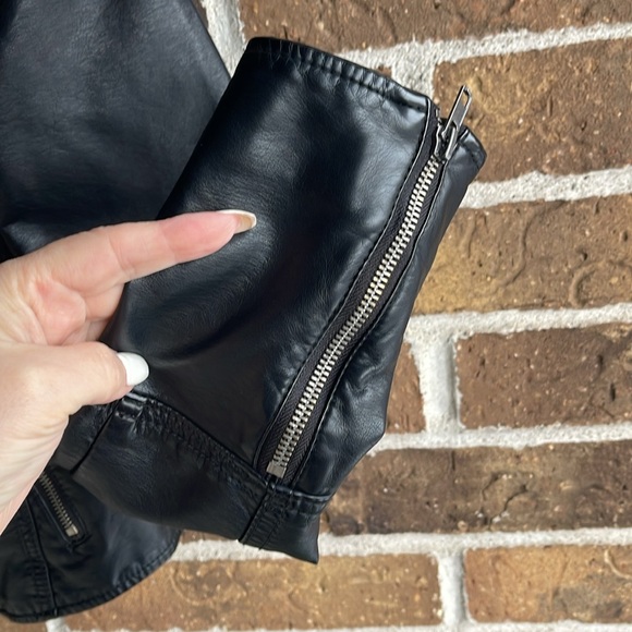 Free People Dawn Vegan Faux Leather Jacket - Picture 11 of 16